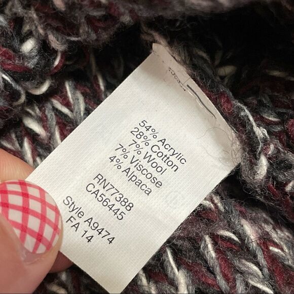 Madewell multicolored sweater XS  - Picture 4 of 6